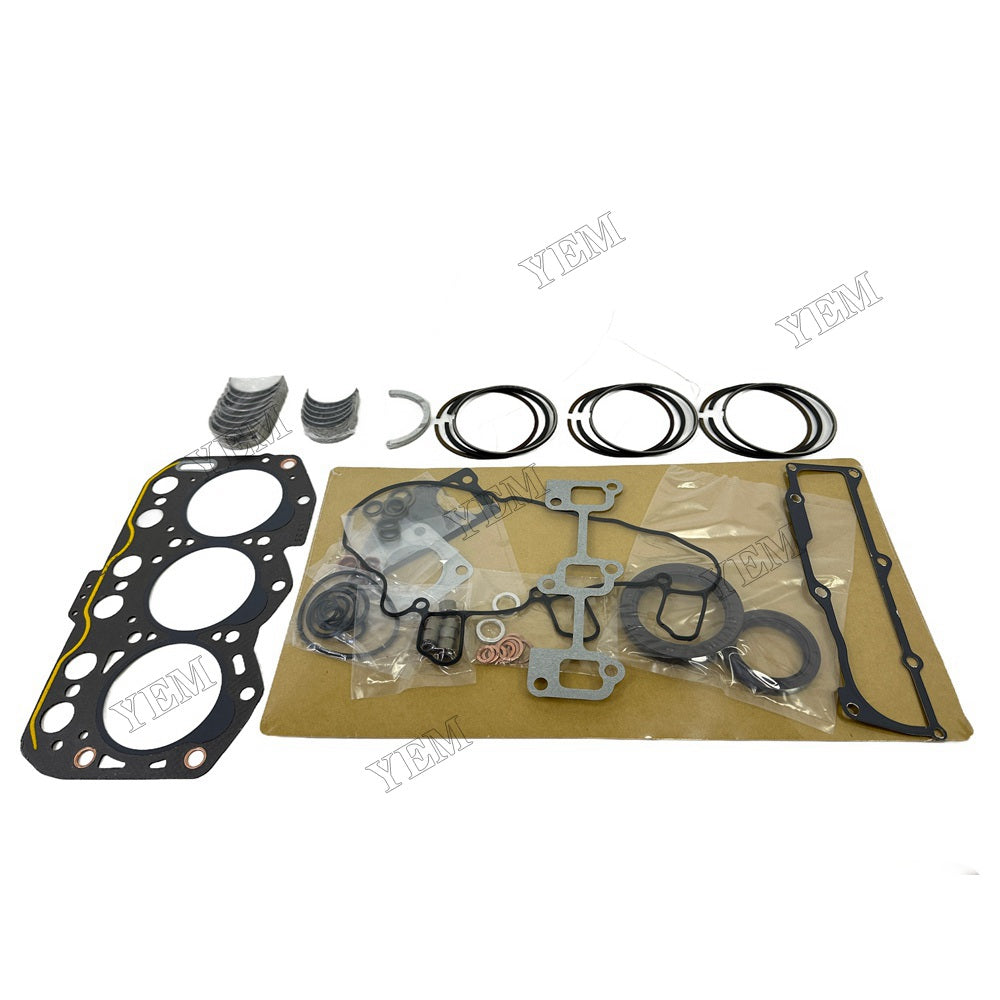 3TNV76 Overhaul Re-ring Kit For Yanmar Gasket Piston Set