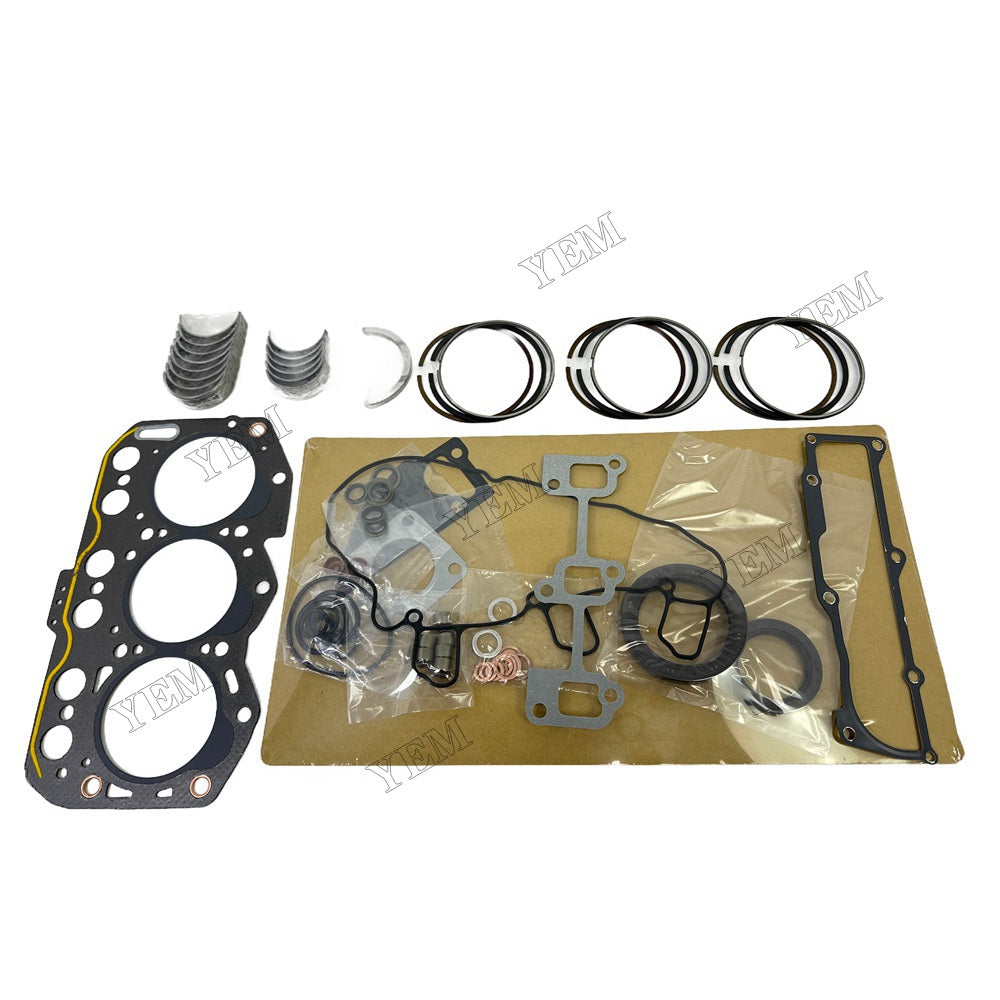 3TNV76 Overhaul Re-ring Kit For Yanmar Gasket Piston Set