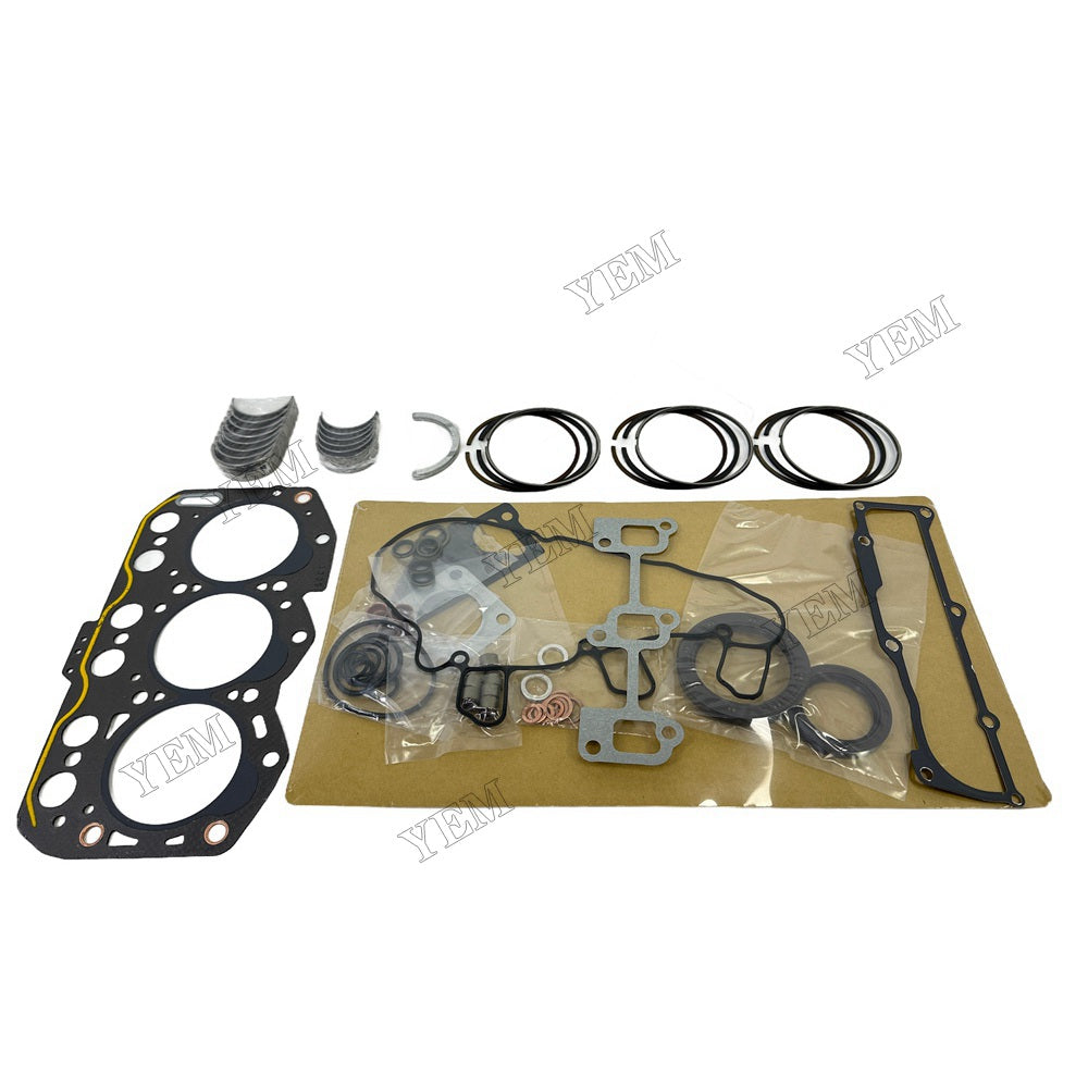 3TNV76 Overhaul Re-ring Kit For Yanmar Gasket Piston Set
