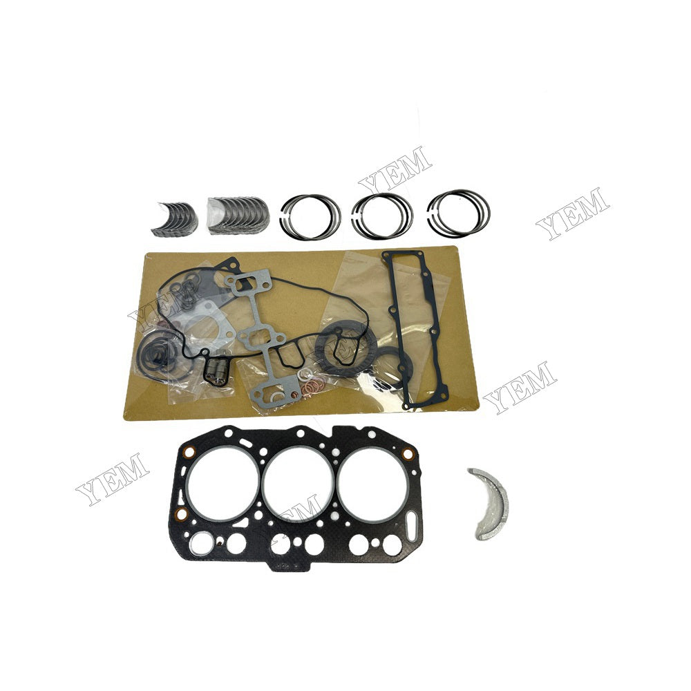 For Yanmar 3TNV80 Overhaul Re-ring Kit Repair Part Engine Piston Ring Gasket