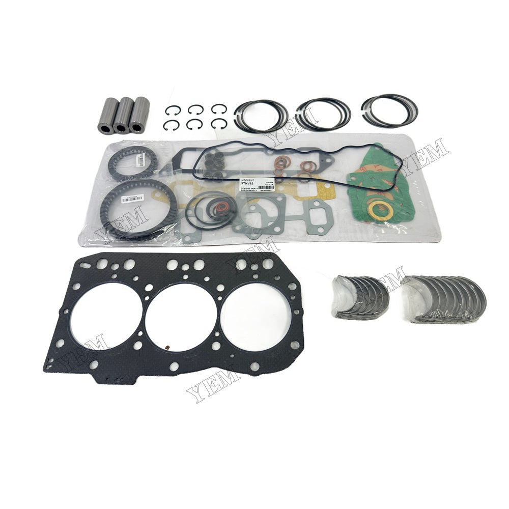 3TNV82A Overhaul Re-ring Kit For Yanmar Engine Kit Piston Ring Gasket Bearing