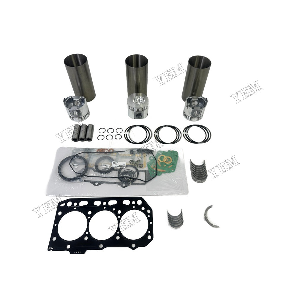 For Yanmar 3TNV88 Engine Repair Kit Repair Part Gasket Piston Set