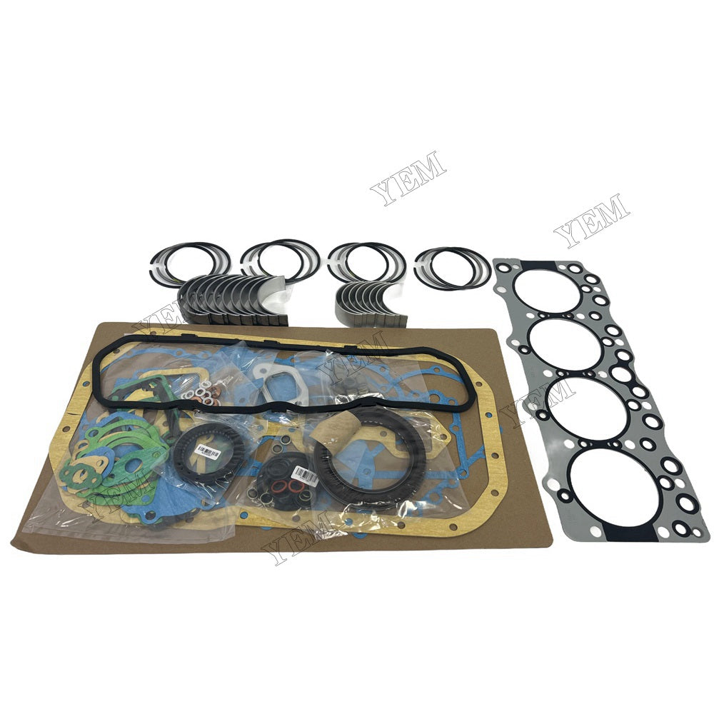 4BD2 Overhaul Re-ring Kit For Isuzu Engine Piston Ring Gasket Bearing