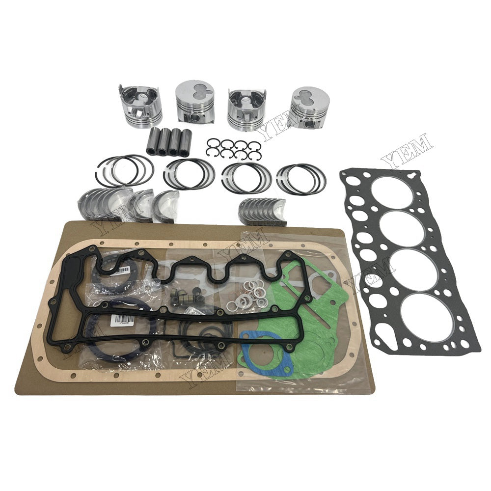 4LC1 Overhaul Re-ring Kit For Isuzu Engine Kit Gasket Piston Set