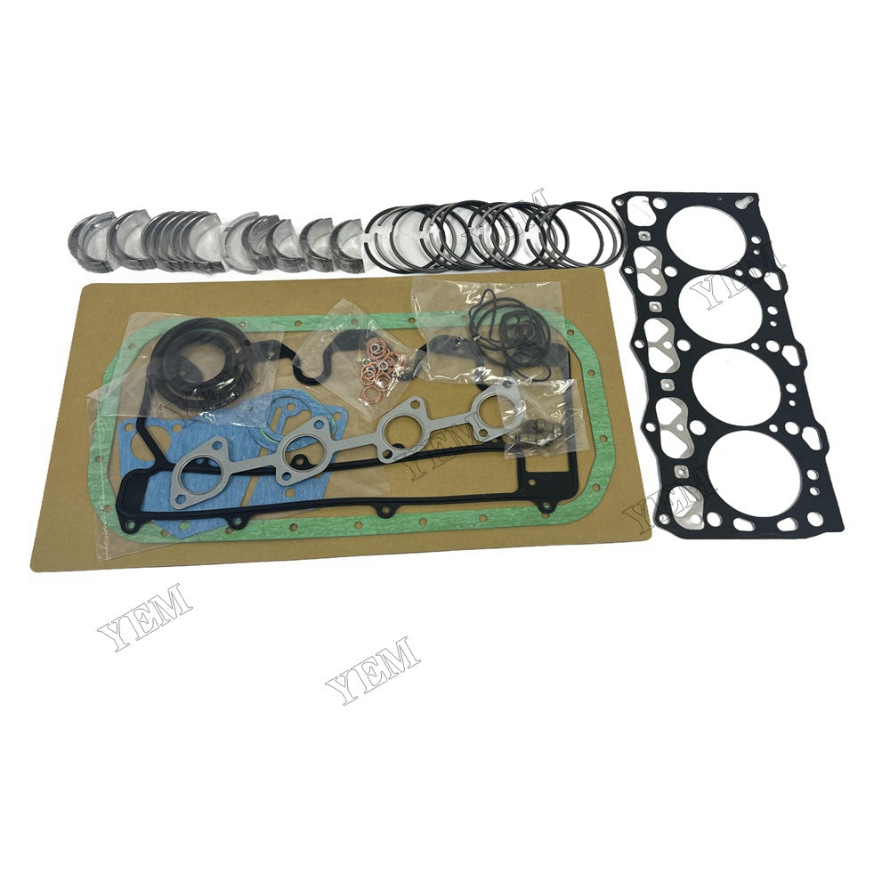 For Isuzu 4LE2-DI Overhaul Re-ring Kit Repair Part Gasket Piston Set