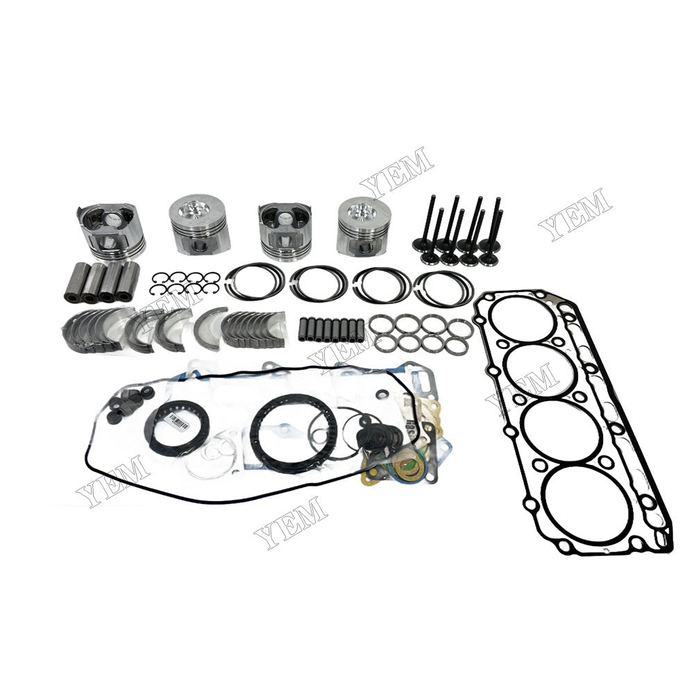 For Yanmar 4TN78 Overhaul Rebuild Kit Repair Part Gasket Piston Set