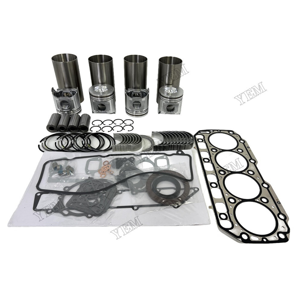 For Komatsu 4D106 Overhaul Rebuild Kit Engine Part Gasket Piston Set