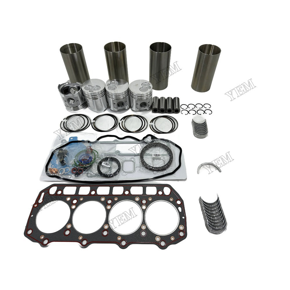 4TNE94 Engine Overhaul Rebuild Kit For Yanmar Engine Piston Ring Gasket Bearing