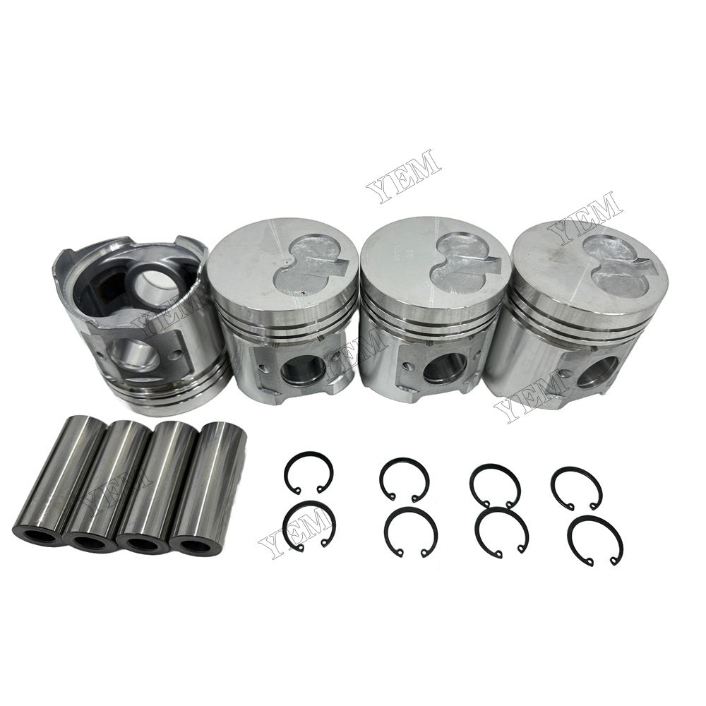 For Yanmar 4TNE94 Piston Kit Ring Repair Part Engine Rebuild Kit