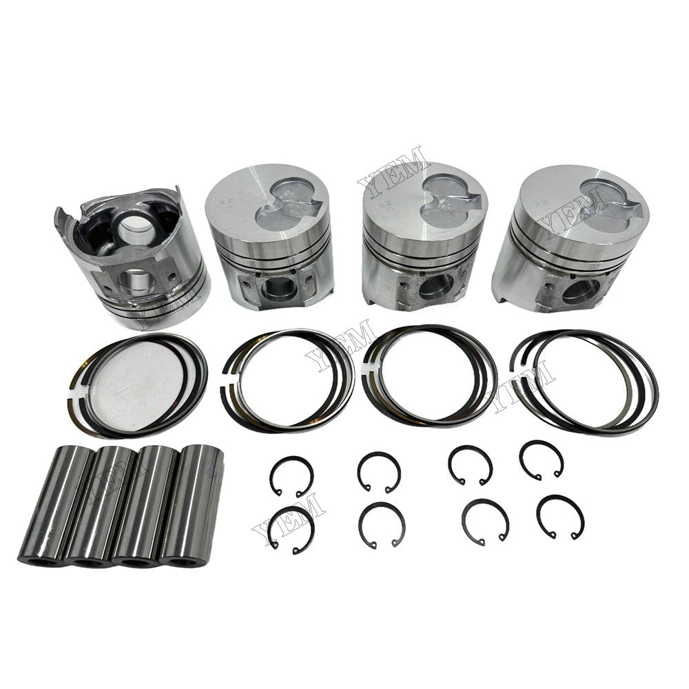 4TNE98 Overhaul Rebuild Kit For Yanmar Engine Kit Engine Piston Ring Gasket