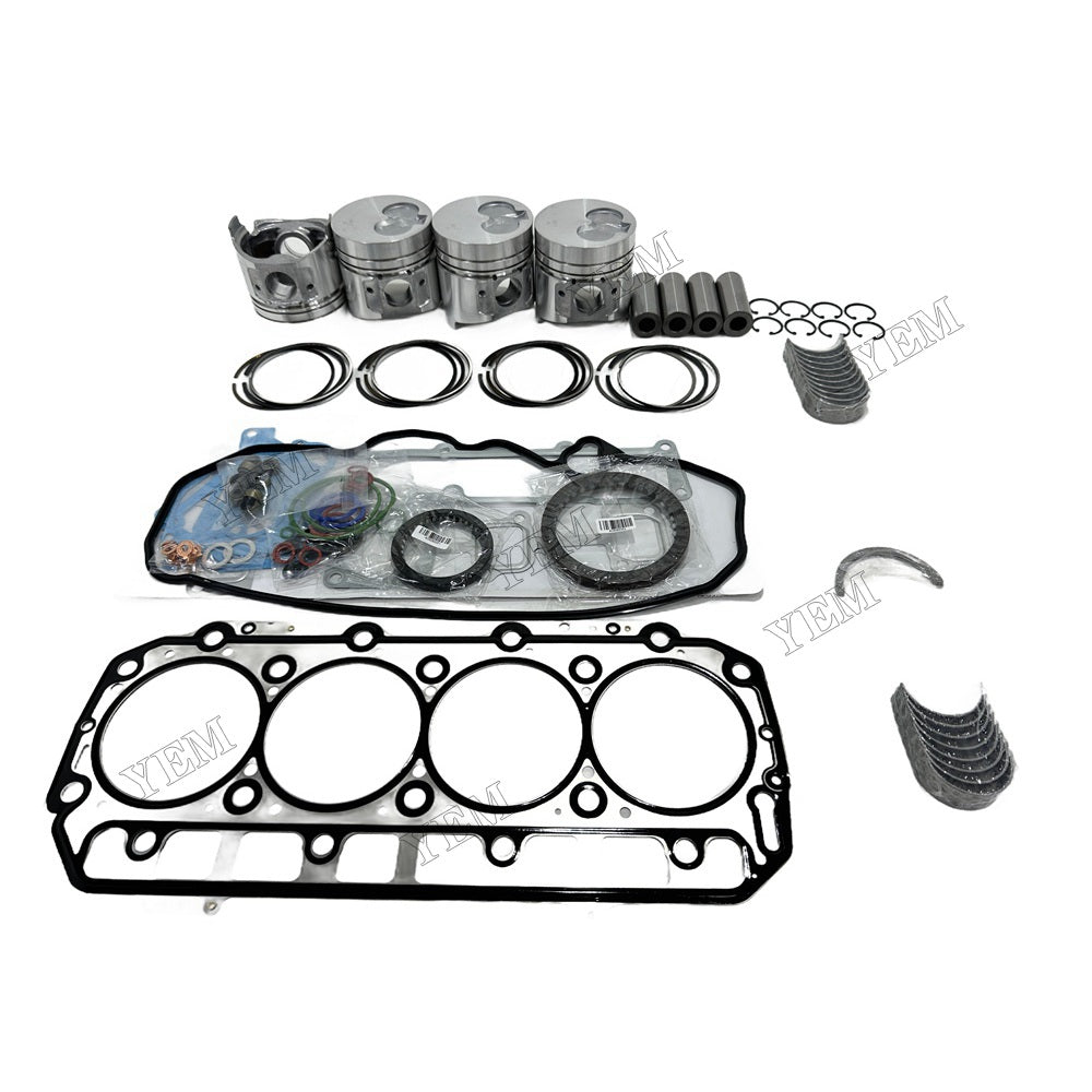 4TNE98 Overhaul Re-ring Kit For Yanmar Gasket Piston Set