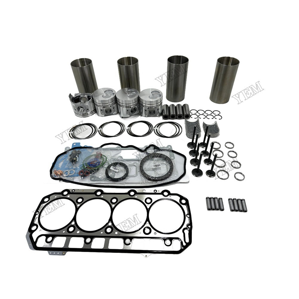 4D98E Overhaul Repair Kit For Yanmar Engine Kit Gasket Piston Set