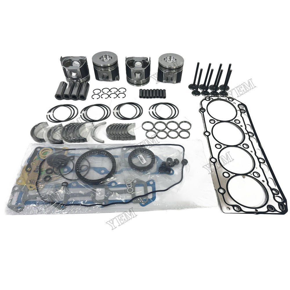 for yanmar Tractor 4TNV84 Overhaul Rebuild Kit for Yanmar 4TNV84 Engine LX490 EF338JQ