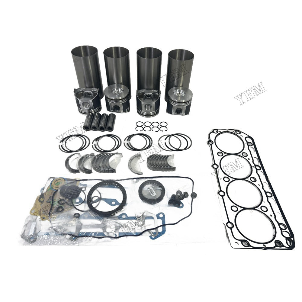 4TNV84 4TNV84T Overhaul Rebuild Kit for Yanmar Engine ViO55 ViO57 TL120 LX490 EF338JQ T2 for Komatsu PC50MR-2 for John Deere 990