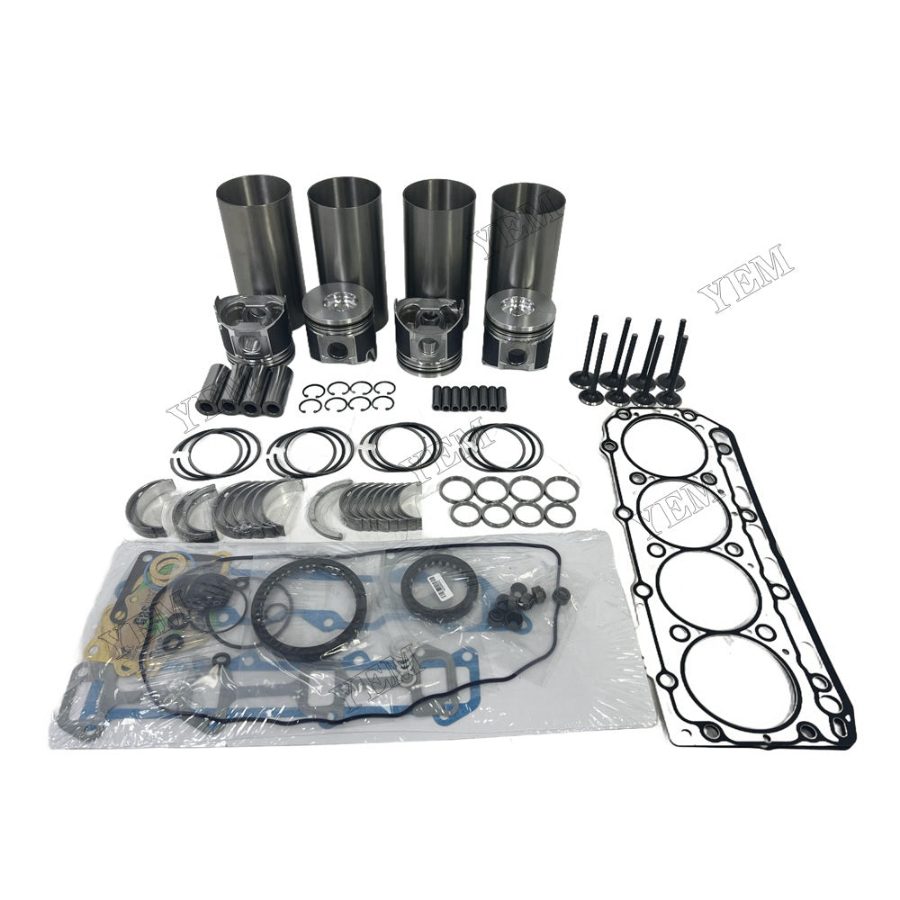 4TNV84T Engine Overhaul Kit Compatible for Yanmar Engine Komatsu PC50MR-2 Yanmar ViO55 ViO57 TL120 LX490 EF338JQ T2