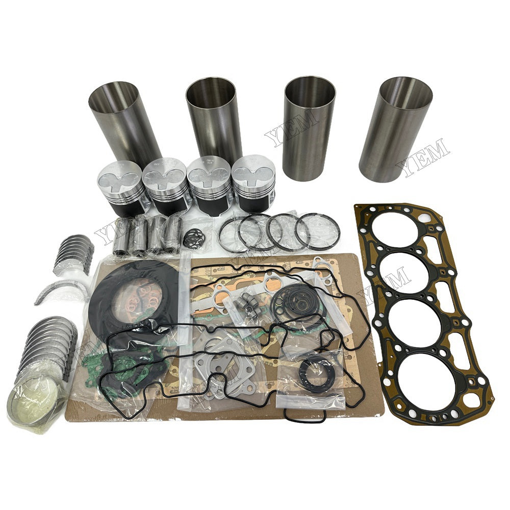 High Quality Piston Rings Cylinder Liner Set Bearing For Perkins 404D-22T 104-22 404C Engine