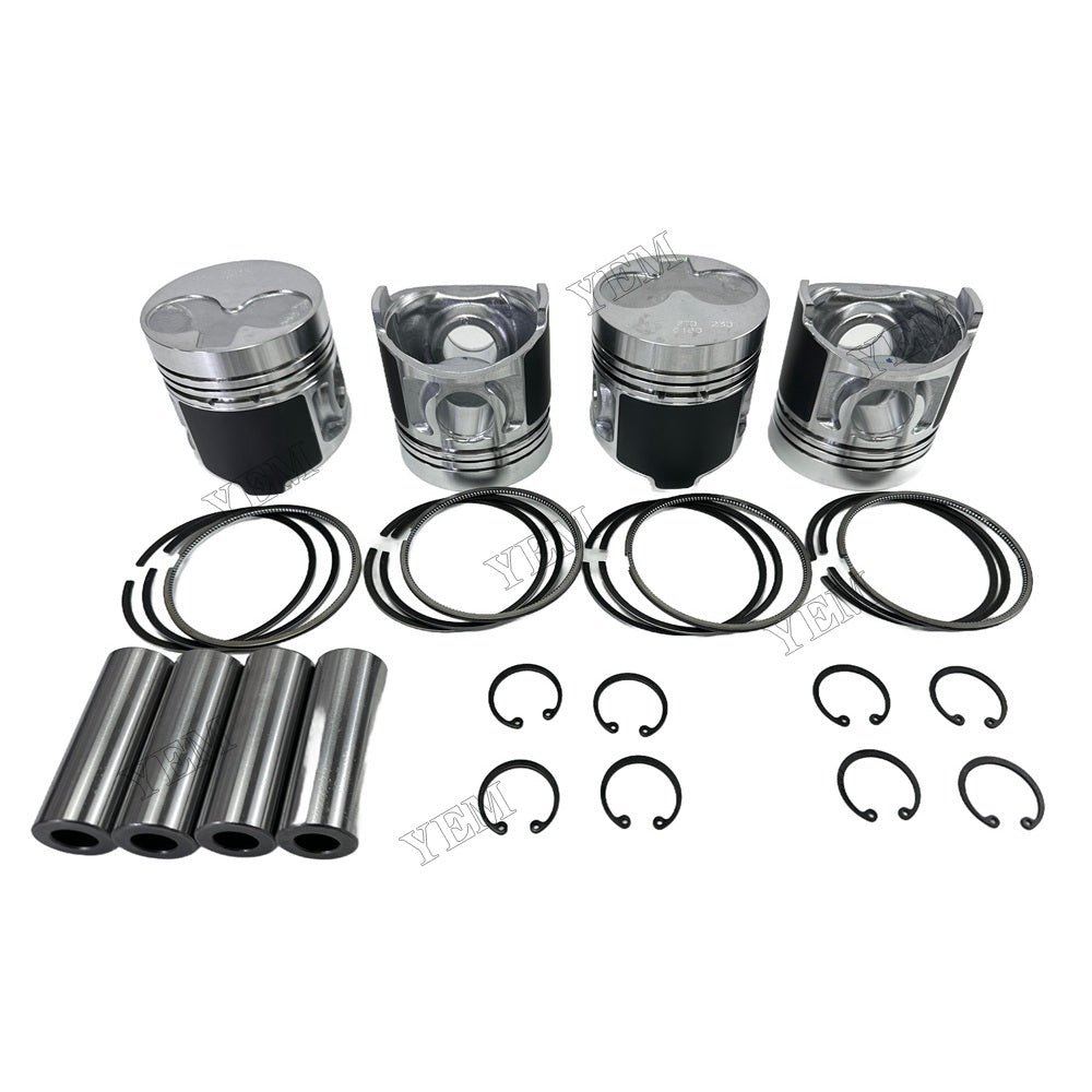 For Perkins 404C 404D 404C-19 404C-22TA 404D-22T 403D-19 Piston Piston Ring Set
