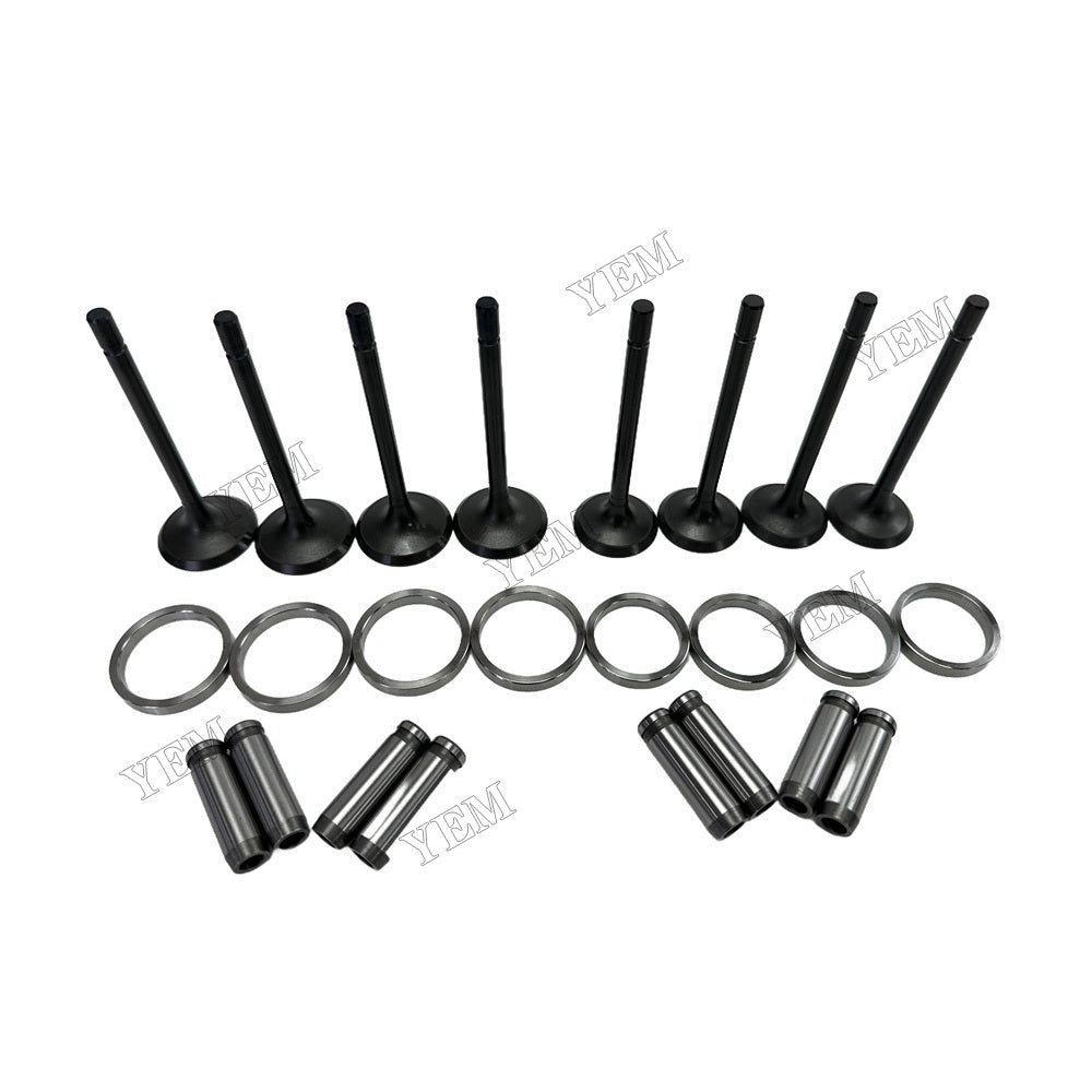 For PERKINS 404D-22 404C-22 Overhaul Rebuild Kit Piston Ring valve guide Bearing